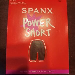 Spanx Power Short Chestnut Brown Size XL Shaper New